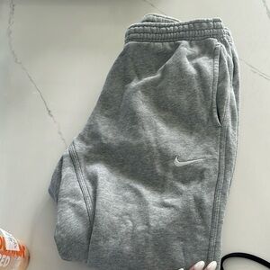 Nike grey joggers size L